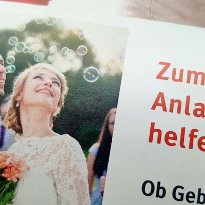 Zu besonderen Anlässen Freude schenken!