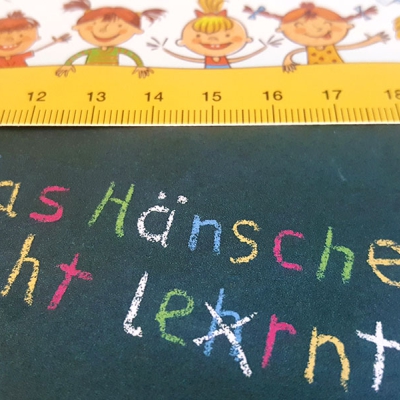 Was Hänschen...